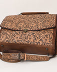 ADBG1210 American Darling Hand Tooled Genuine Leather Women Bag Western Handbag Purse