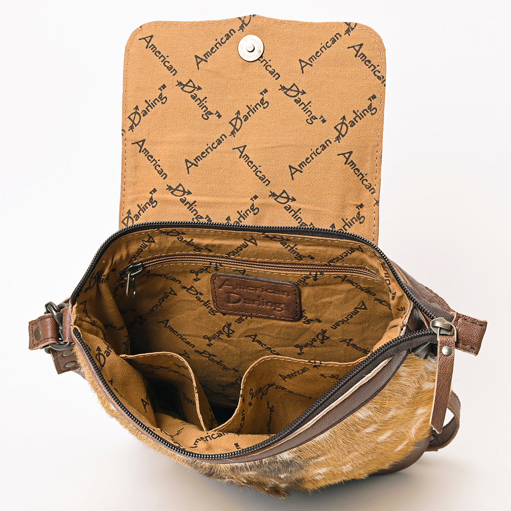 ADBG1212 American Darling Hair On Genuine Leather Women Bag Western Handbag Purse