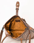 ADBG1213 American Darling Hand Tooled Genuine Leather Women Bag Western Handbag Purse