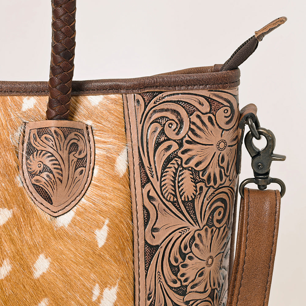 ADBG1214 American Darling Hair On Genuine Leather Women Bag Western Handbag Purse