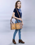 ADBG1214 American Darling Hair On Genuine Leather Women Bag Western Handbag Purse