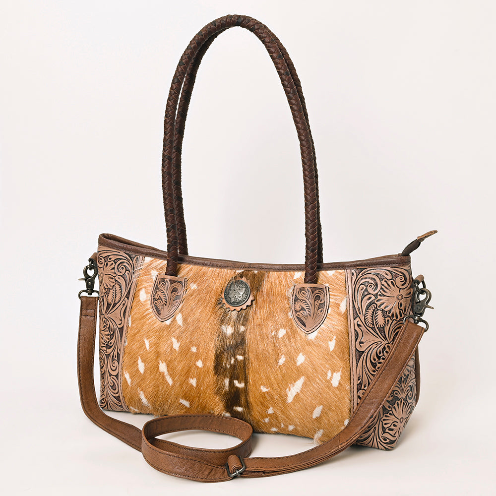 ADBG1214 American Darling Hair On Genuine Leather Women Bag Western Handbag Purse