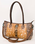 ADBG1214 American Darling Hair On Genuine Leather Women Bag Western Handbag Purse