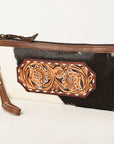 American Darling Wristlet Hair on Genuine Leather Western Women Bag | Handbag Purse | Women Wristlet | Wristlet Wristlet | Travel Wristlet | Leather Wristlet | Clutch Wristlet