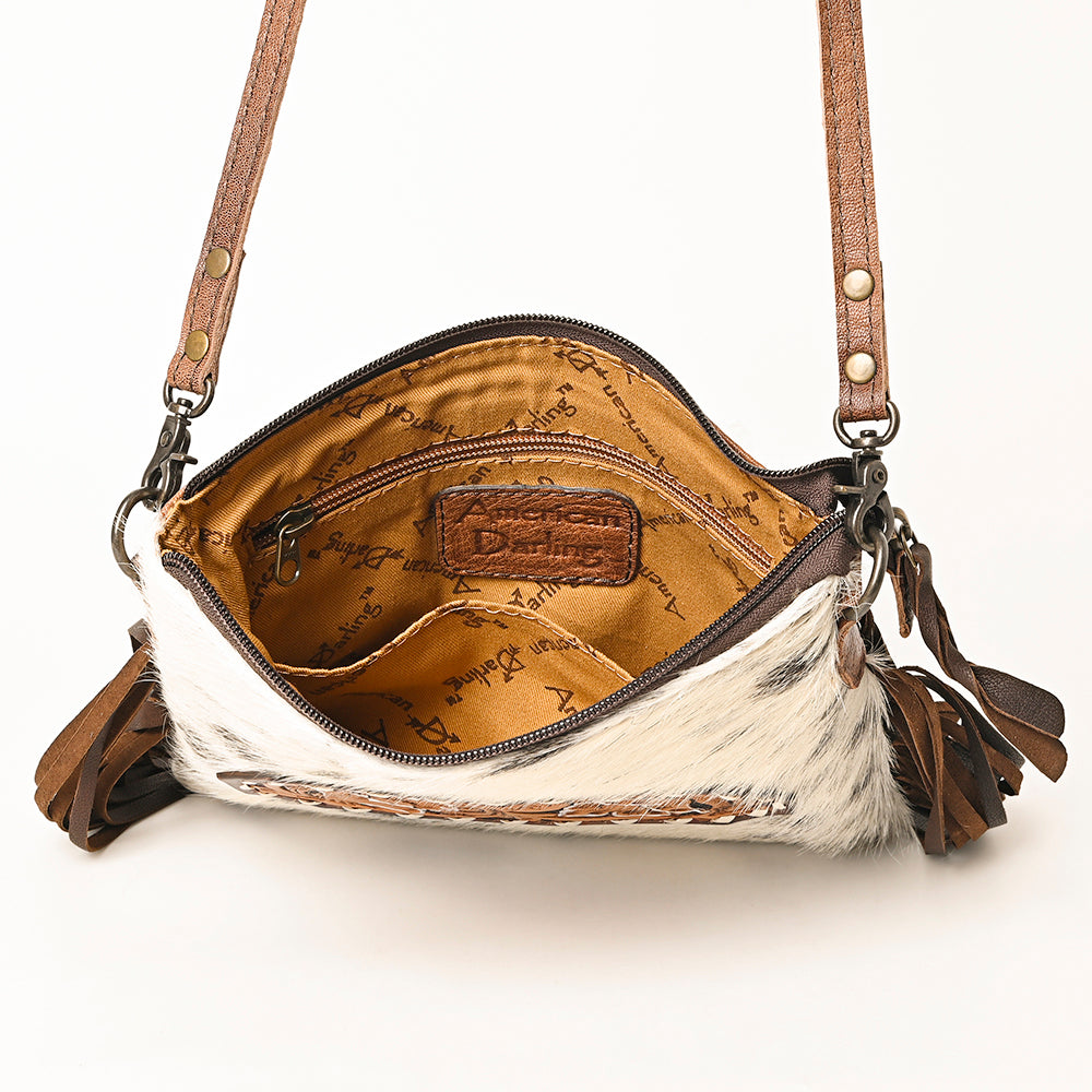 American Darling Small Crossbody Saddle Blanket Genuine Leather women bag western handbag purse
