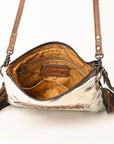 American Darling Small Crossbody Saddle Blanket Genuine Leather women bag western handbag purse