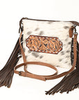 American Darling Small Crossbody Saddle Blanket Genuine Leather women bag western handbag purse
