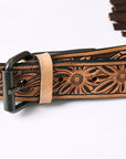 American Darling Briefcase Hand Tooled Saddle Blanket Genuine Leather women bag western handbag purse