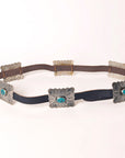 Full Grain Genuine American Leather Belt Men and Women Bling 51 Inches