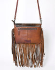 OHLAY KBG255 Coin Purse Embossed Hair-On Genuine Leather women bag western handbag purse
