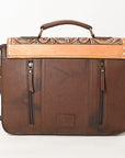American Darling ADBGA423 Hand Tooled Hair-On Genuine Leather Women Bag Western Handbag Purse