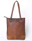 OHLAY KBG296 TOTE Embossed Hair-on Genuine Leather women bag western handbag purse
