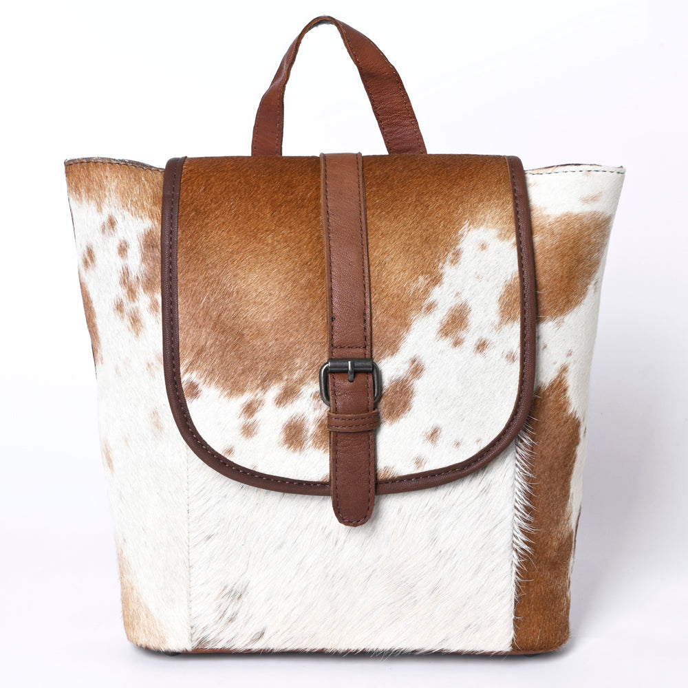 OHLAY KBG298 Backpack Hair-On Genuine Leather women bag western handbag purse