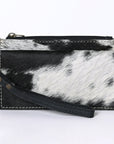 OHLAY KBG317 Coin Purse Hair-On Genuine Leather women bag western handbag purse