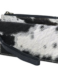 OHLAY KBG317 Coin Purse Hair-On Genuine Leather women bag western handbag purse