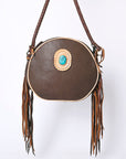 American Darling ADBGM292B Genuine Leather Women Bag Western Handbag Purse