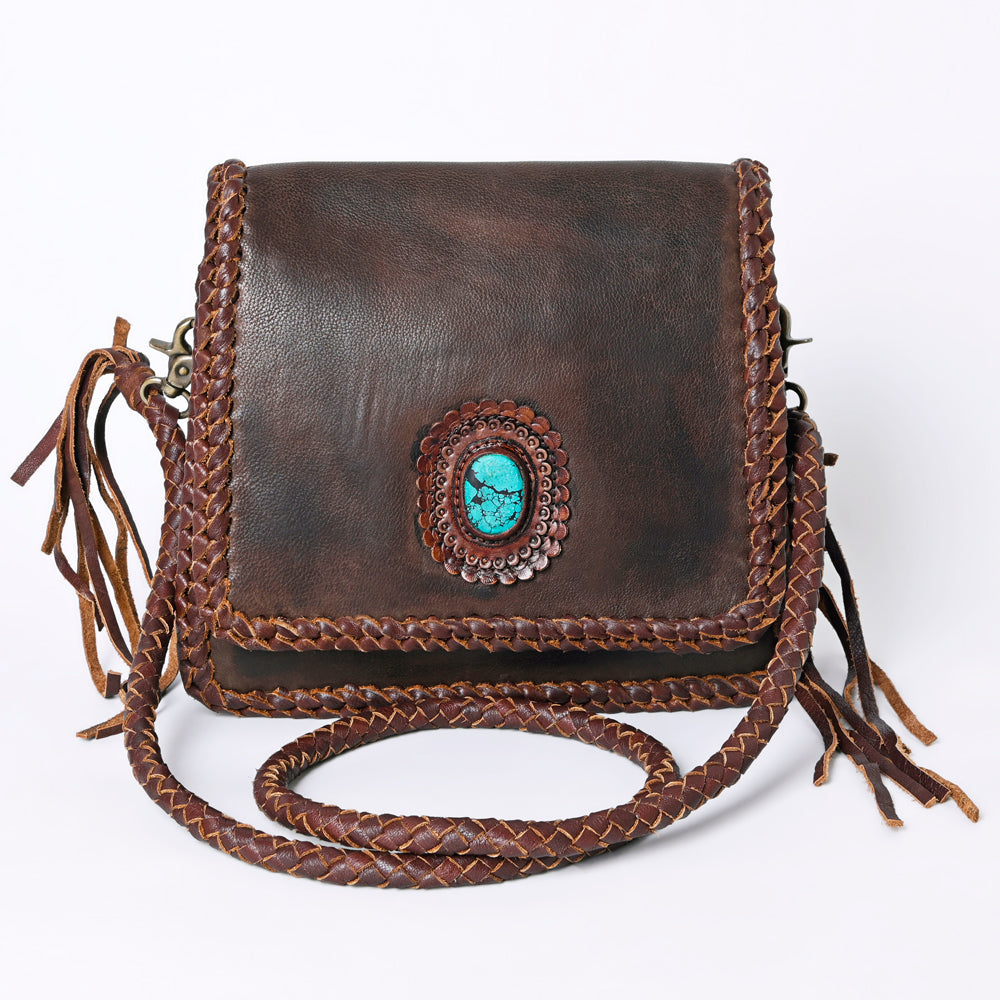 American Darling ADBGM346A Genuine Leather Women Bag Western Handbag Purse