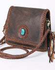 American Darling ADBGM346A Genuine Leather Women Bag Western Handbag Purse