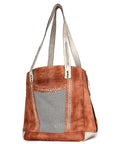 Never Mind Nmbgm135A Tote Vintage Handmade Genuine Cowhide Leather Women Bag Western Handbag Purse