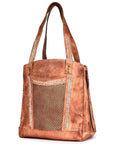 Never Mind Nmbgm135B Tote Vintage Handmade Genuine Cowhide Leather Women Bag Western Handbag Purse