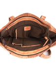 Never Mind Nmbgm135B Tote Vintage Handmade Genuine Cowhide Leather Women Bag Western Handbag Purse