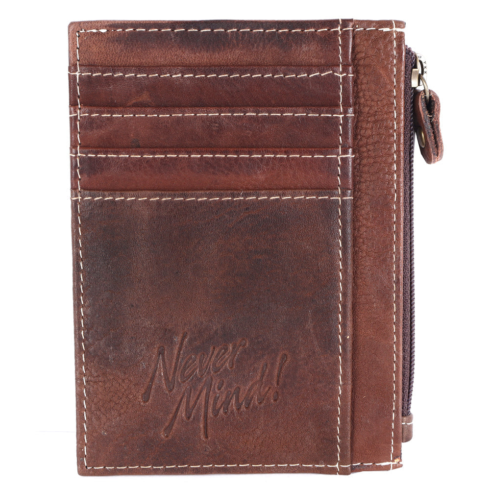 Never Mind Nmbgm130E Wallet Vintage Handmade Genuine Cowhide Leather Women Bag Western Handbag Purse