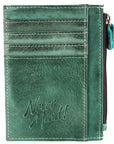 Never Mind Nmbgm130F Wallet Vintage Handmade Genuine Cowhide Leather Women Bag Western Handbag Purse