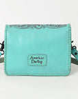 American Darling Cross Body I Hand Tooled Genuine Leather Women Bag Western Handbag Purse