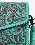 American Darling Hand Tooled Genuine Leather Women Bag Western Handbag Purse