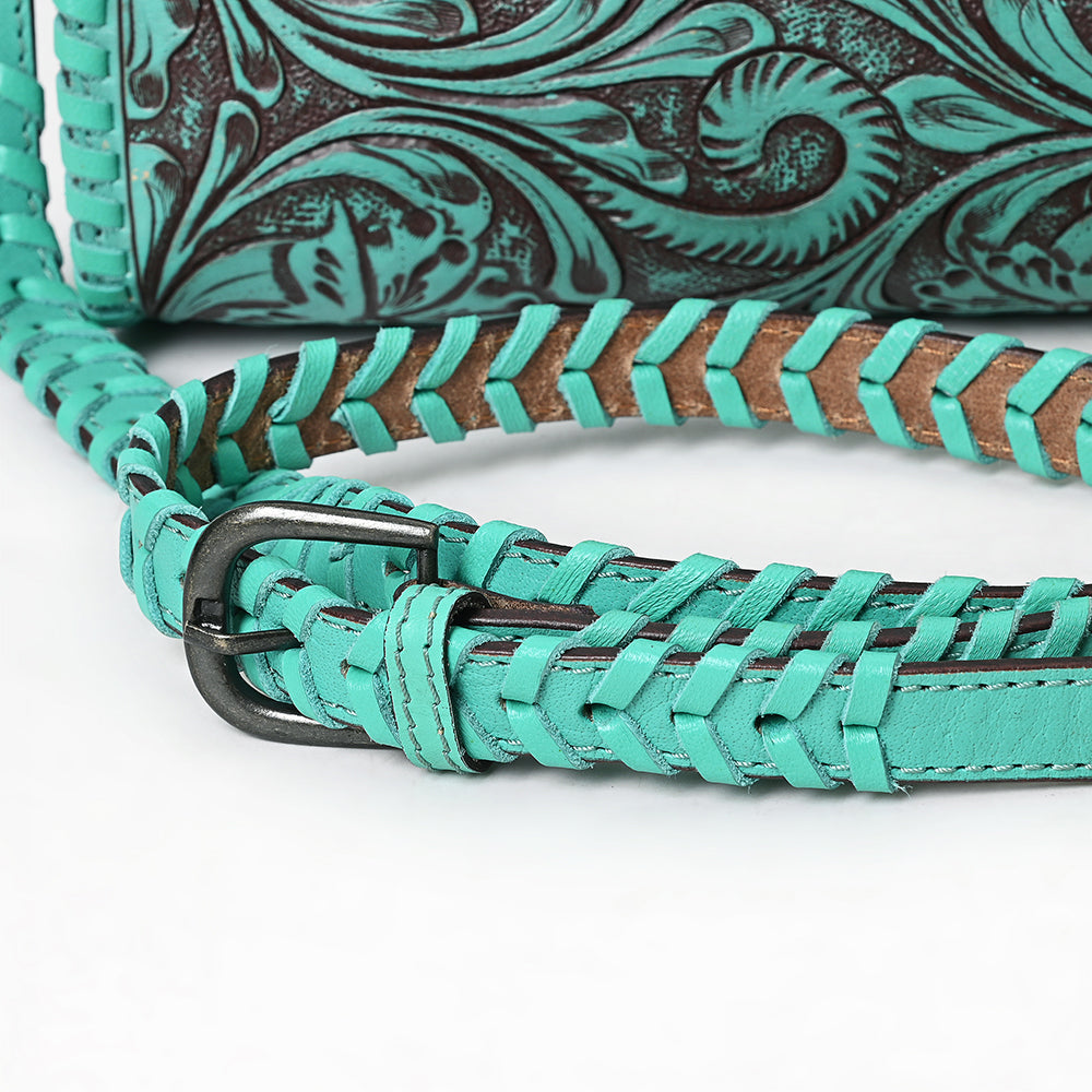 American Darling Hand Tooled Genuine Leather Women Bag Western Handbag Purse