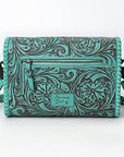American Darling Hand Tooled Genuine Leather Women Bag Western Handbag Purse