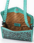 American Darling Hand Tooled Genuine Leather Women Bag Western Handbag Purse