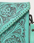 American Darling Hand Tooled Genuine Leather Women Bag Western Handbag Purse