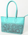 American Darling TOTE Hand Tooled Genuine Leather women bag western handbag purse
