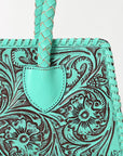 American Darling Hand Tooled Genuine Leather Women Bag Western Handbag Purse