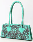 American Darling Hand Tooled Genuine Leather Women Bag Western Handbag Purse