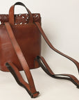 OHLAY KBG320 Backpack Hand Tooled Genuine Leather women bag western handbag purse