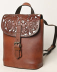 OHLAY KBG320 Backpack Hand Tooled Genuine Leather women bag western handbag purse