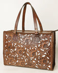 OHLAY KBG322A TOTE Hand Tooled Genuine Leather women bag western handbag purse