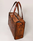 OHLAY KBG334A TOTE Hand Tooled Genuine Leather women bag western handbag purse