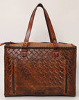 OHLAY KBG334A TOTE Hand Tooled Genuine Leather women bag western handbag purse