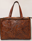 OHLAY KBG334A TOTE Hand Tooled Genuine Leather women bag western handbag purse