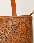 OHLAY KBG341 TOTE Hand Tooled Genuine Leather women bag western handbag purse