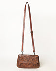 OHLAY WALLET Hand Tooled  Genuine Leather women bag western handbag purse