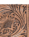 OHLAY WALLET Hand Tooled  Genuine Leather women bag western handbag purse