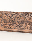OHLAY WALLET Hand Tooled  Genuine Leather women bag western handbag purse