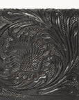 OHLAY WALLET Hand Tooled  Genuine Leather women bag western handbag purse