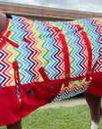 66"- 84" Hilason 1200D Winter Waterproof Turnout Horse Blanket Belly Wrap
