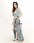 ADBG1186A American Darling Hand Tooled Genuine Leather Women Bag Western Handbag Purse