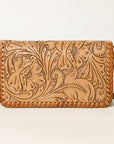 American Darling Clutch Hand Tooled Genuine Leather Women Bag Western Handbag Purse